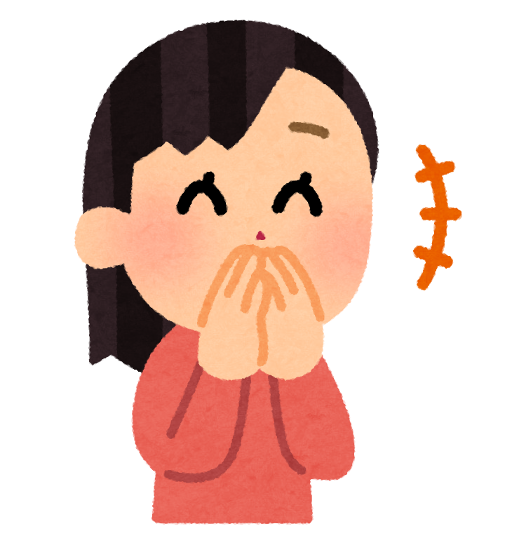 笑う女性